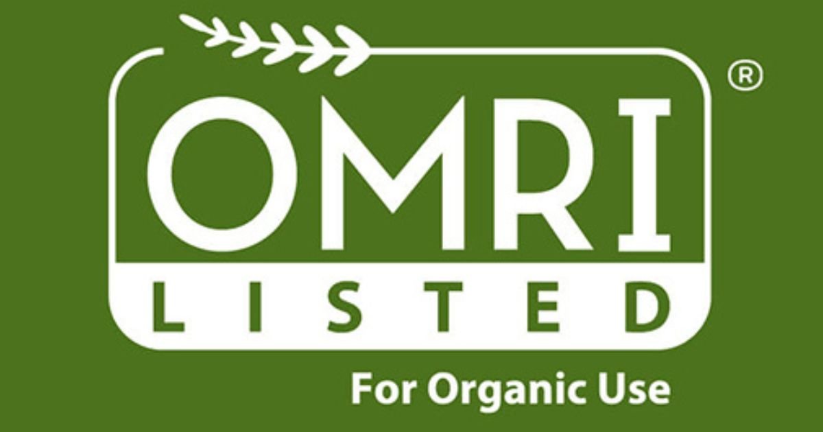 OMRI Listed for Organic Use